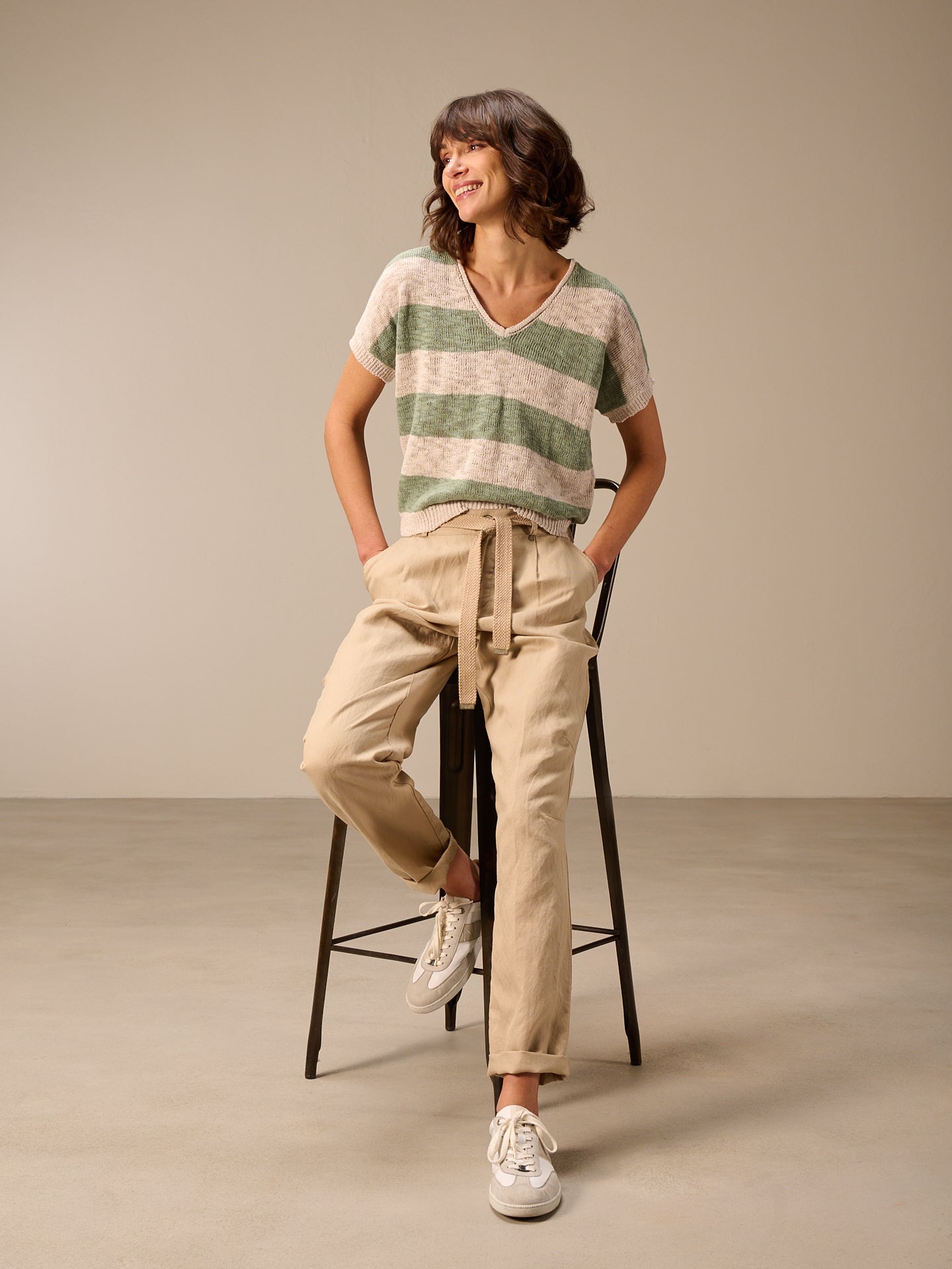 V-neck sweater vest