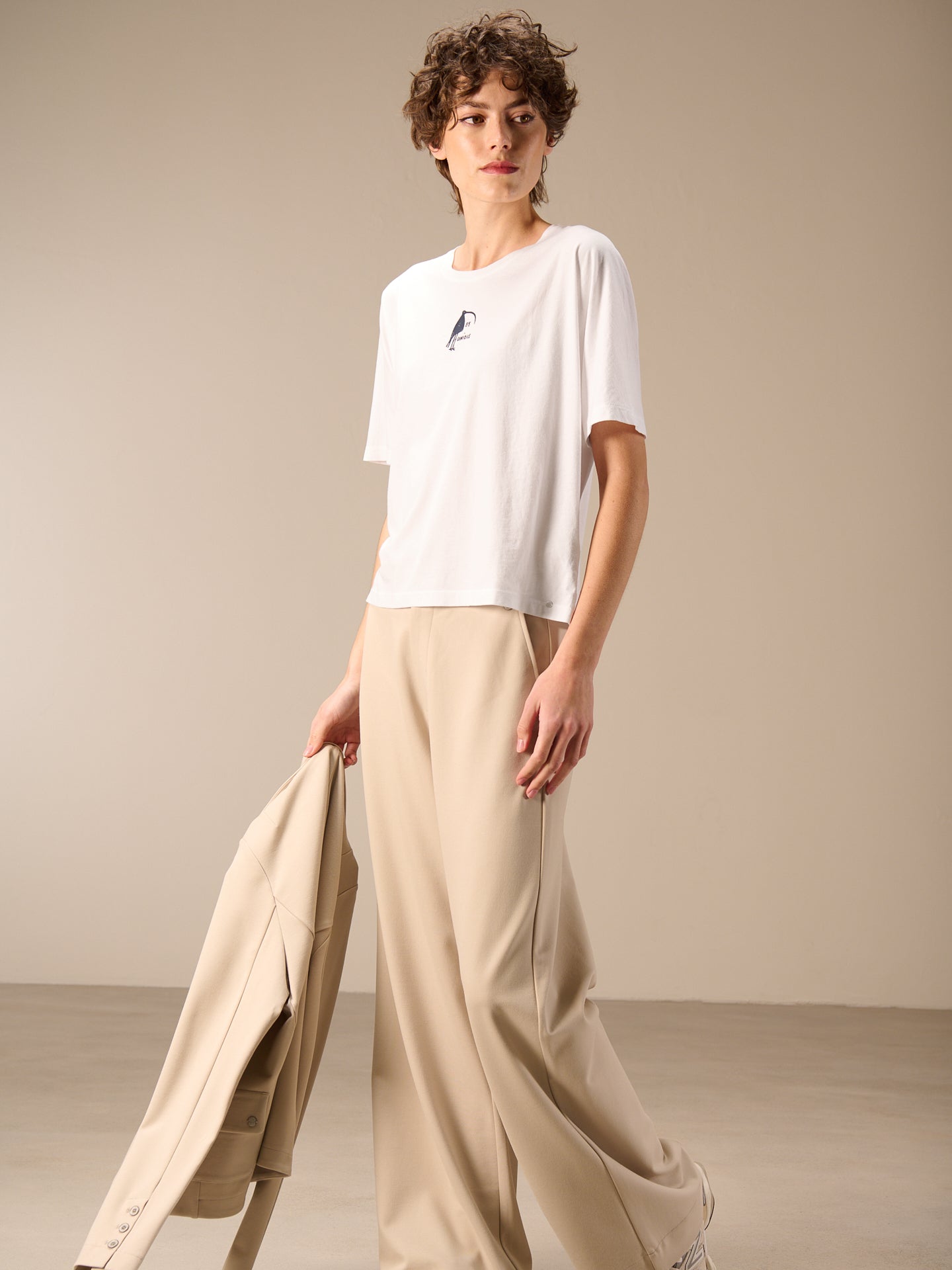 Cap sleeve shirt