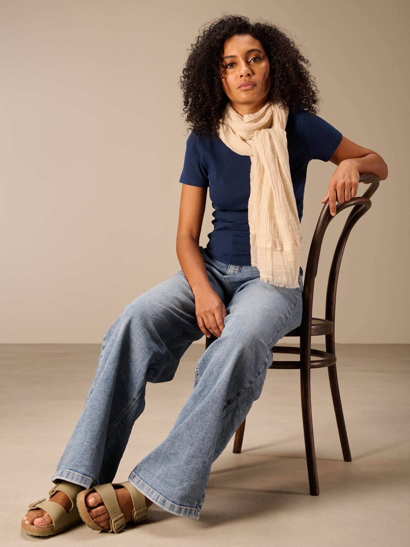 Cotton scarf