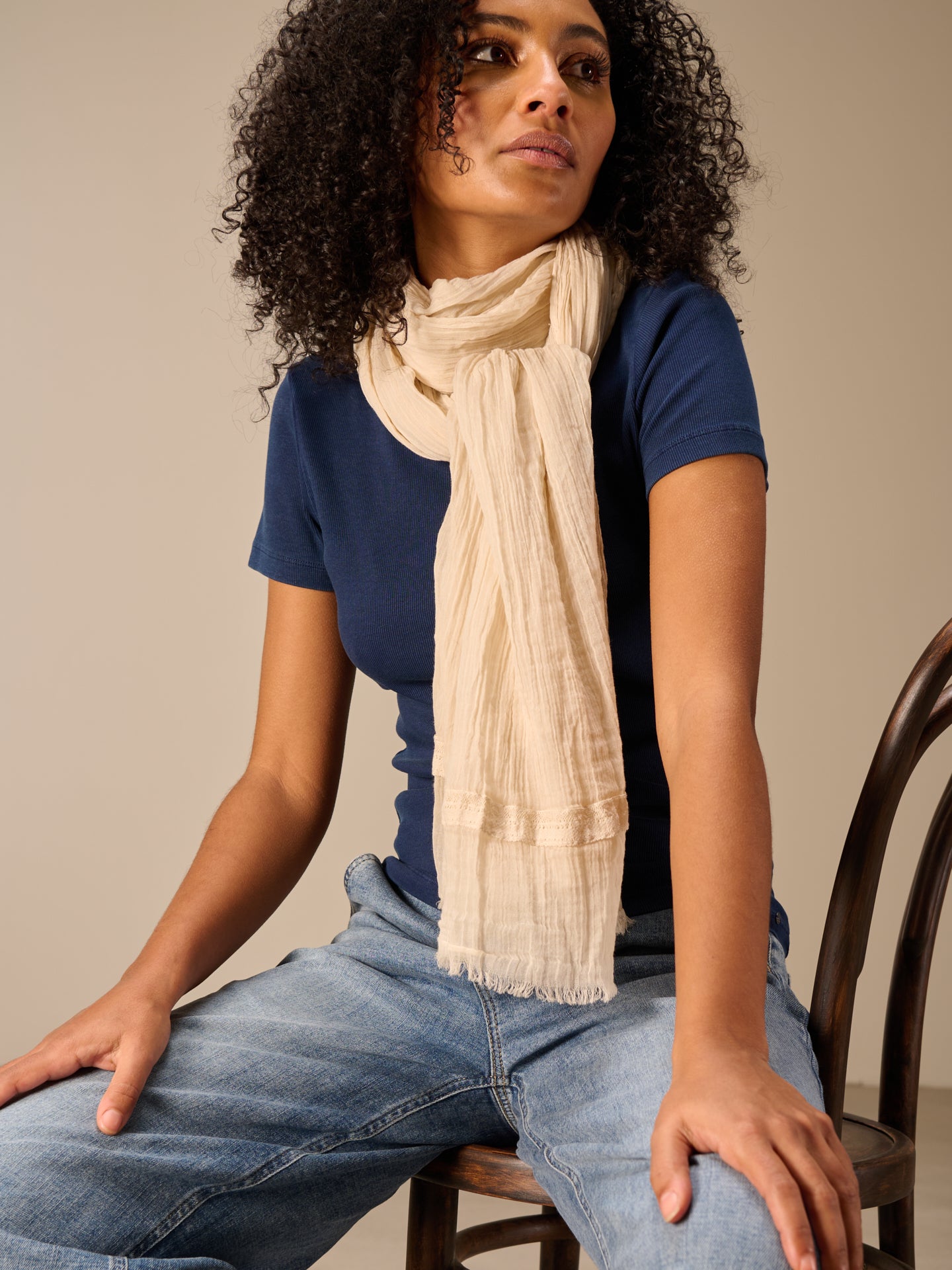Cotton scarf