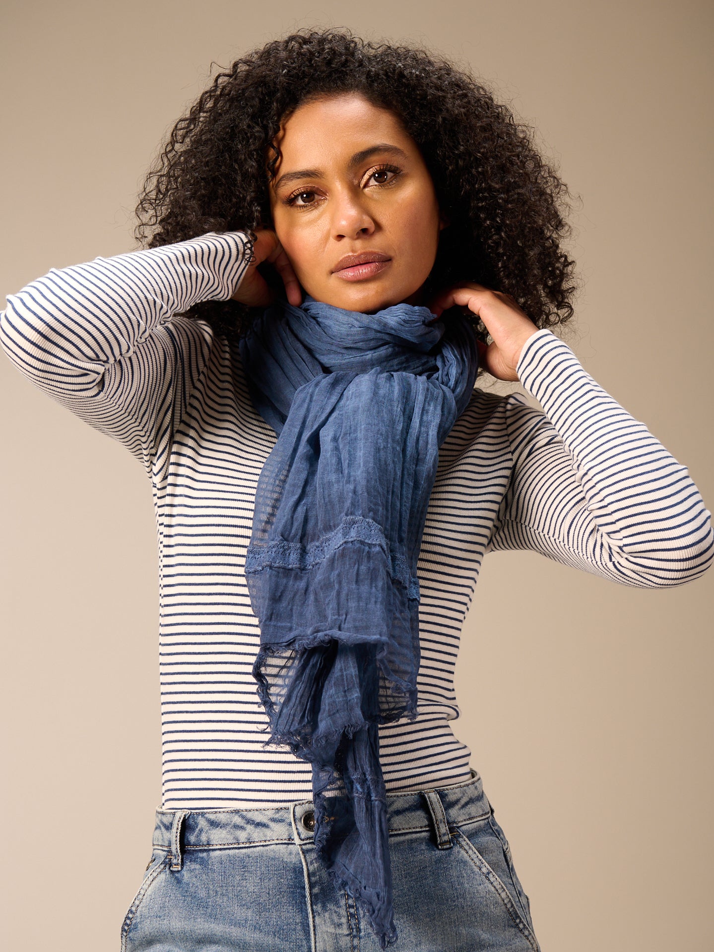 Cotton scarf