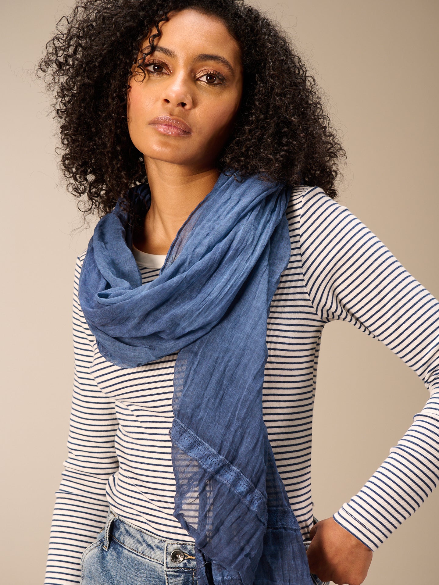 Cotton scarf