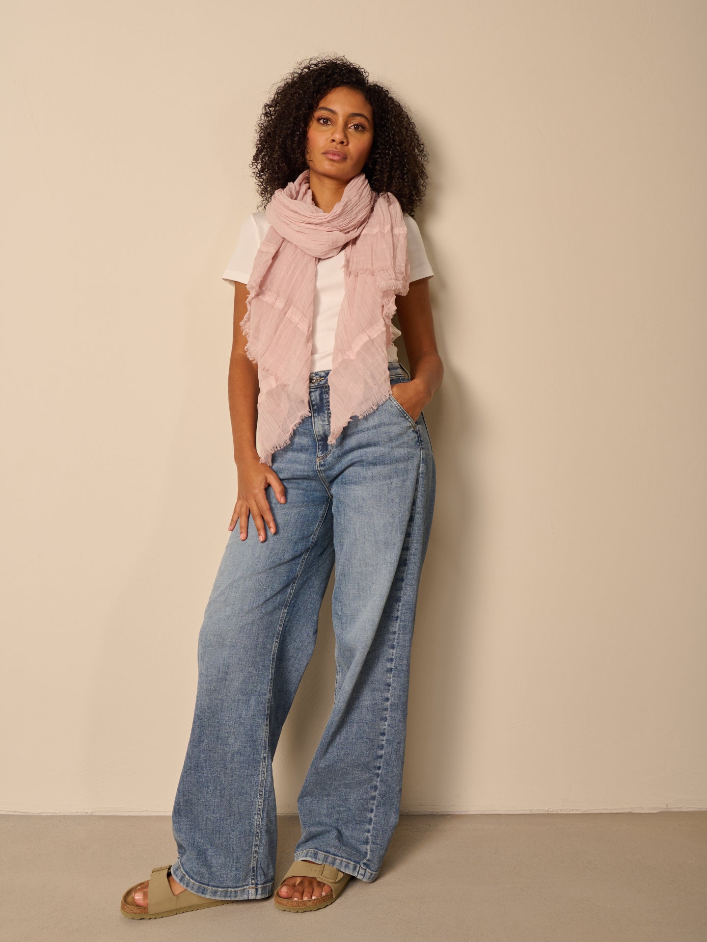 Cotton scarf