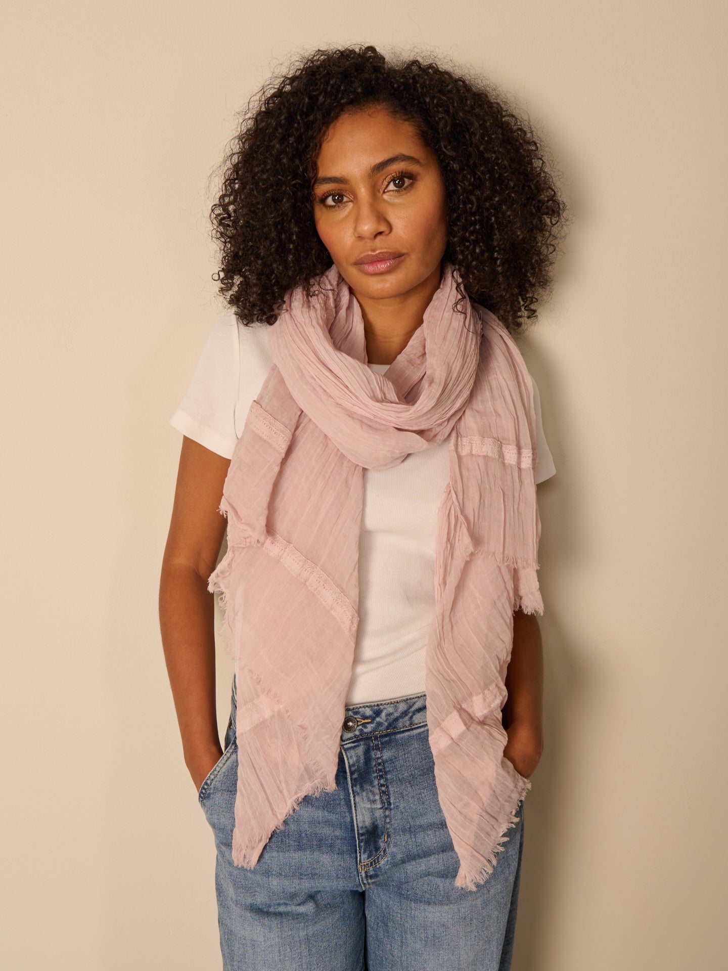 Cotton scarf