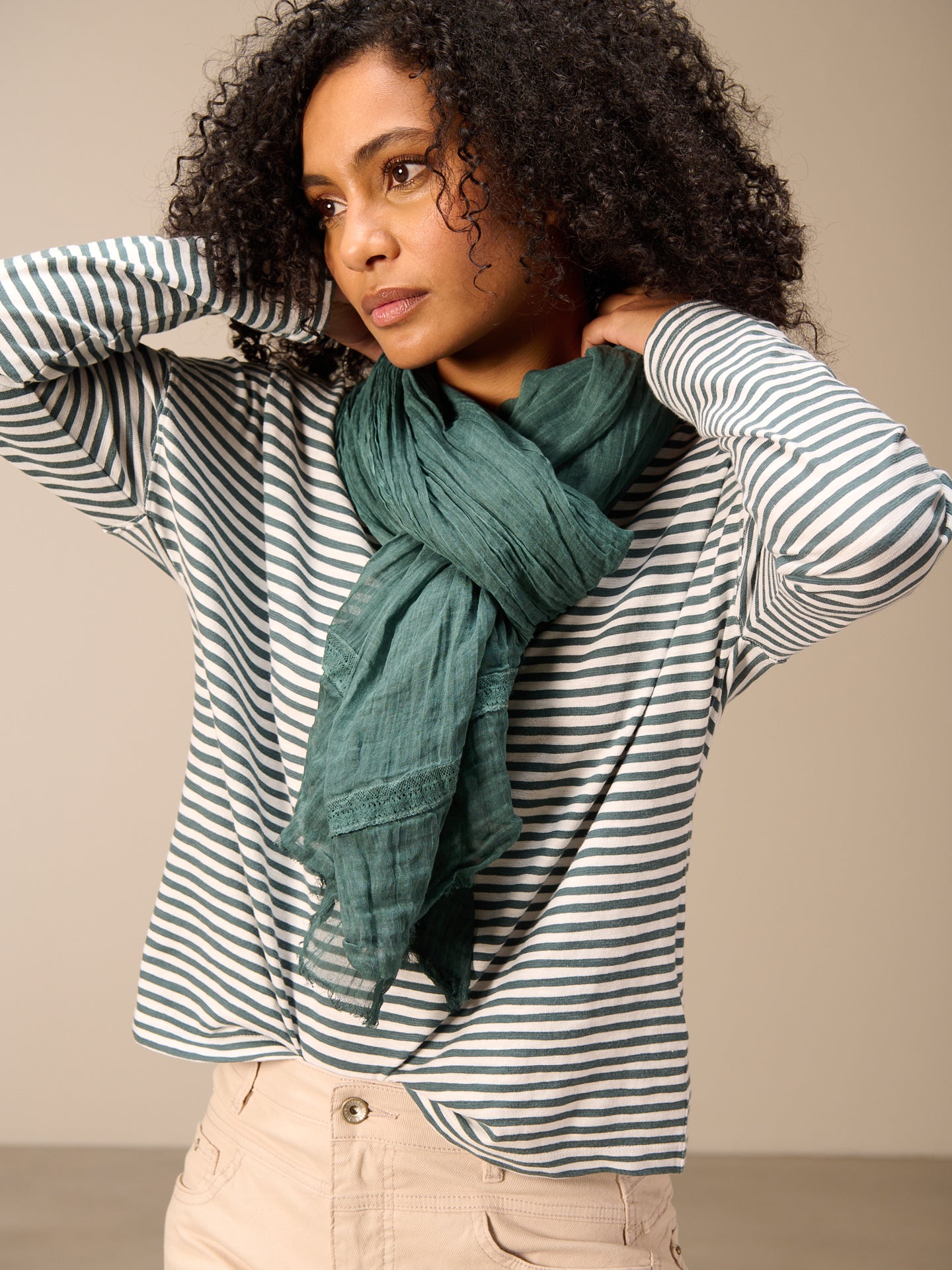 Cotton scarf
