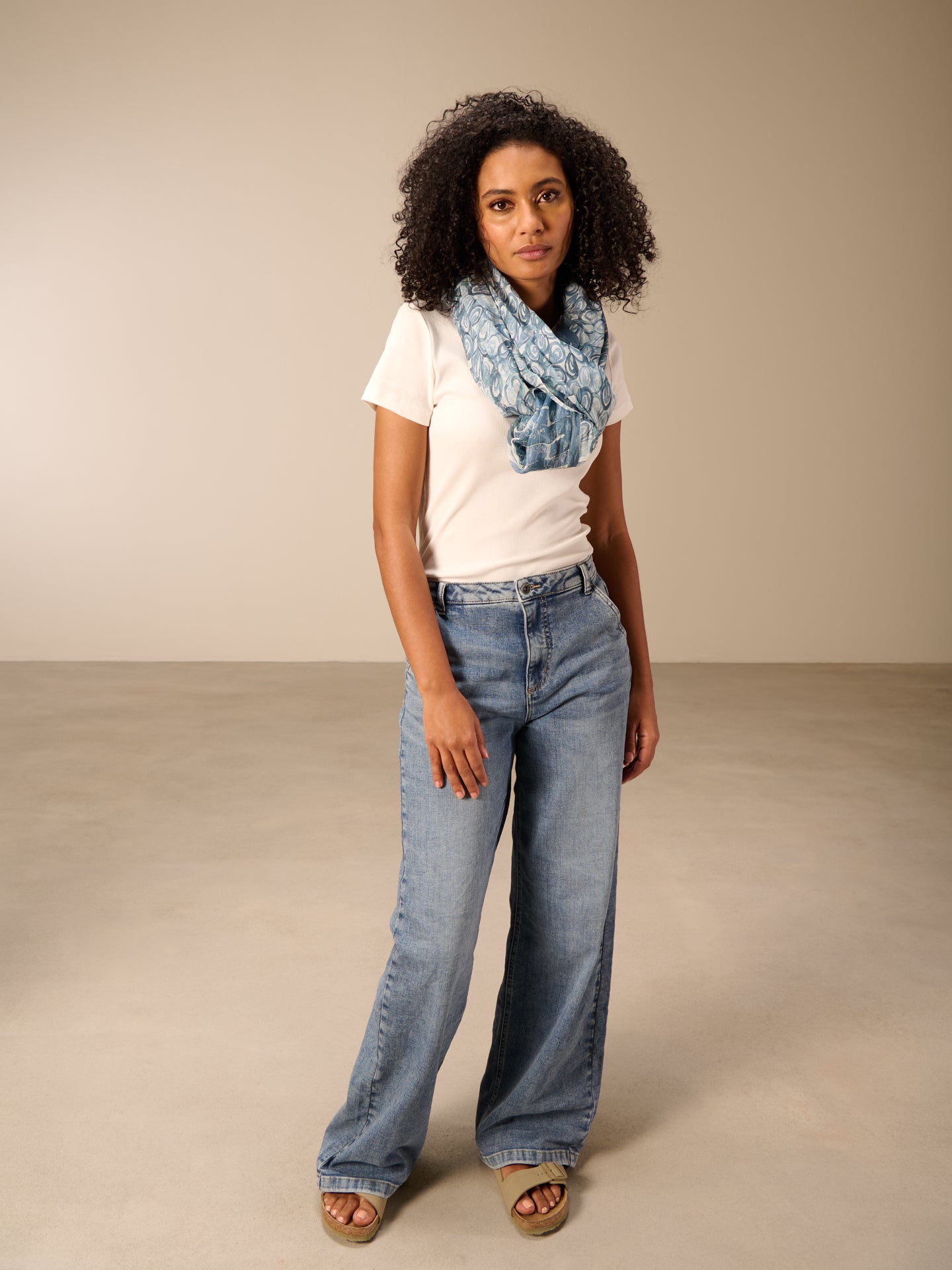 Printed scarf