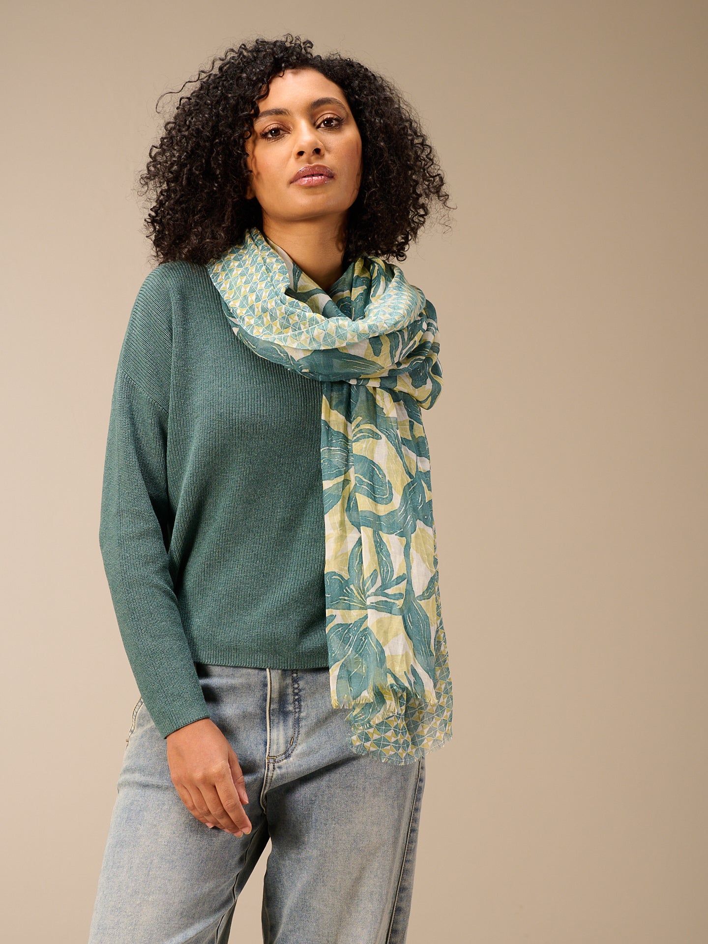 Printed scarf