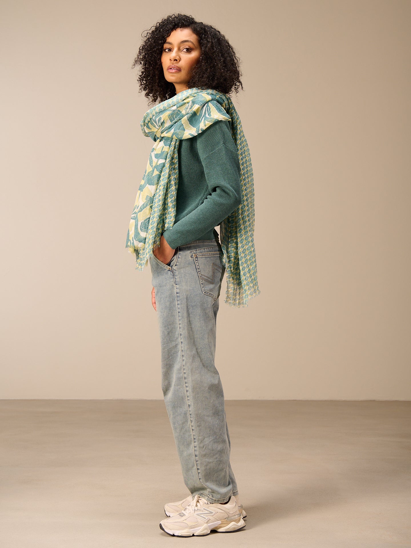 Printed scarf