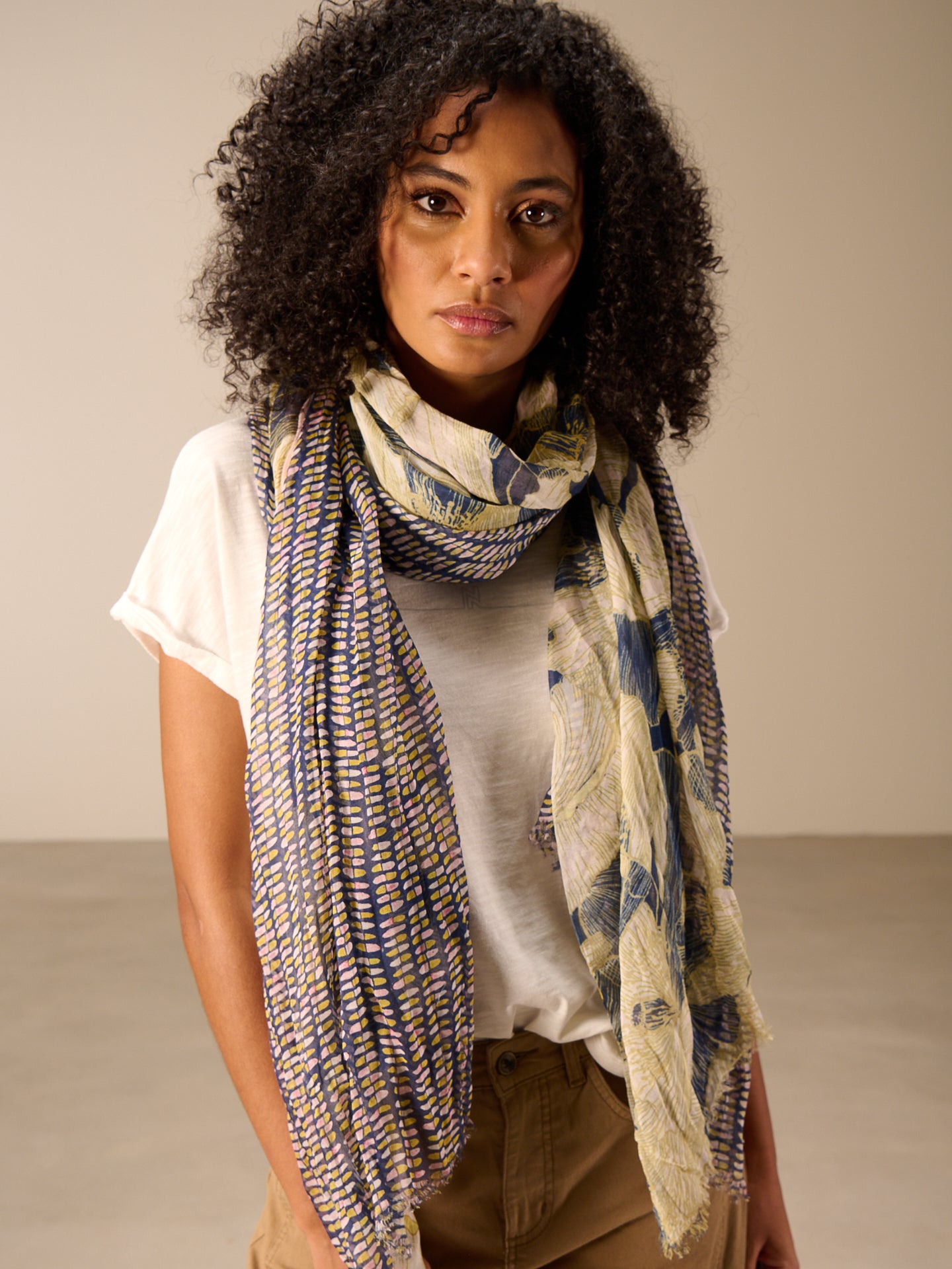 Printed scarf