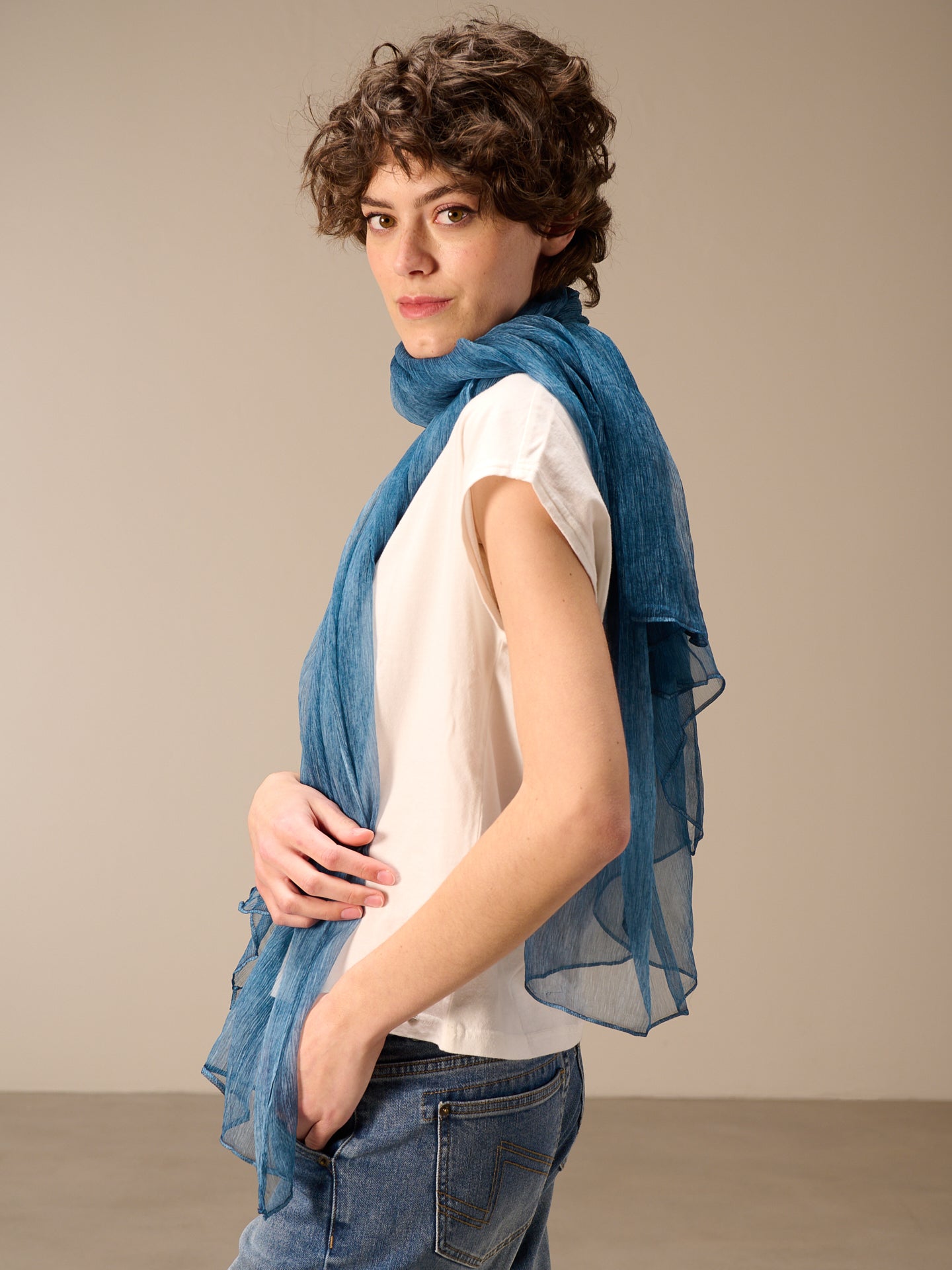 Silk scarf