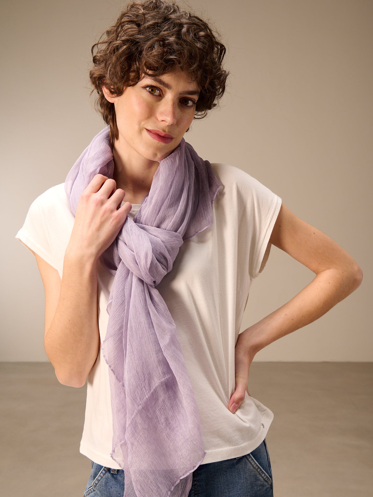 Silk scarf