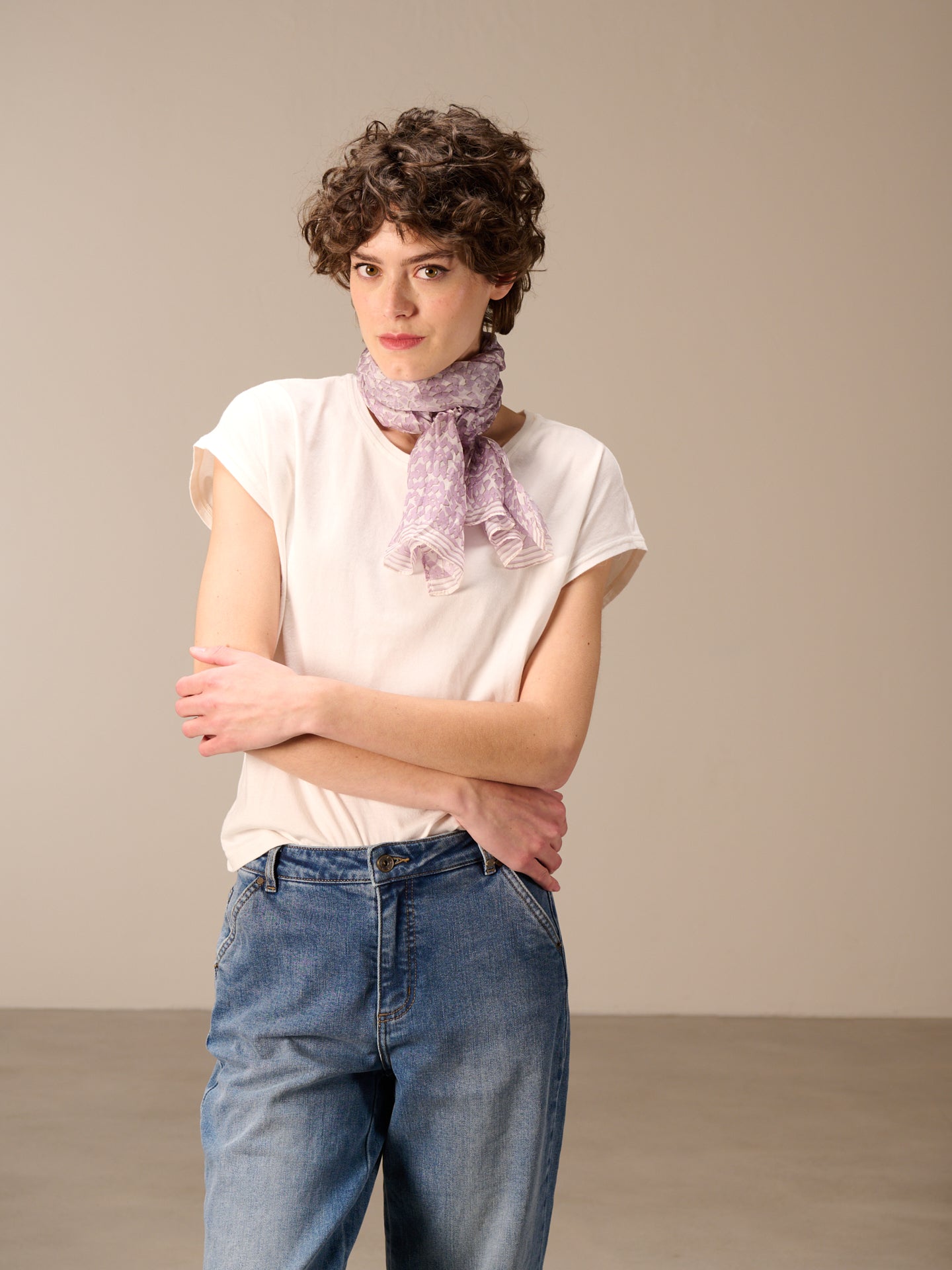 Silk scarf