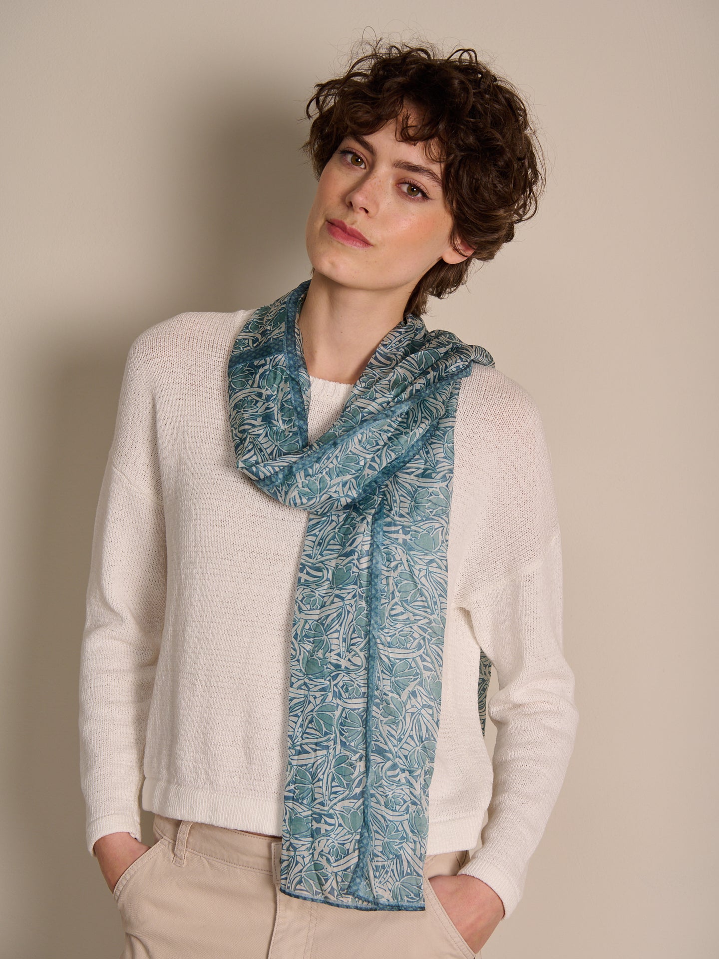 Silk scarf