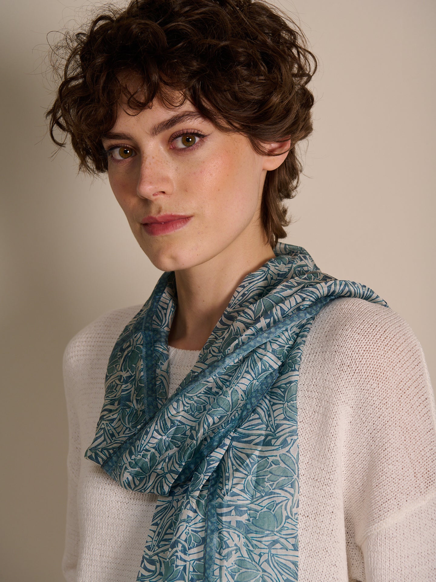 Silk scarf