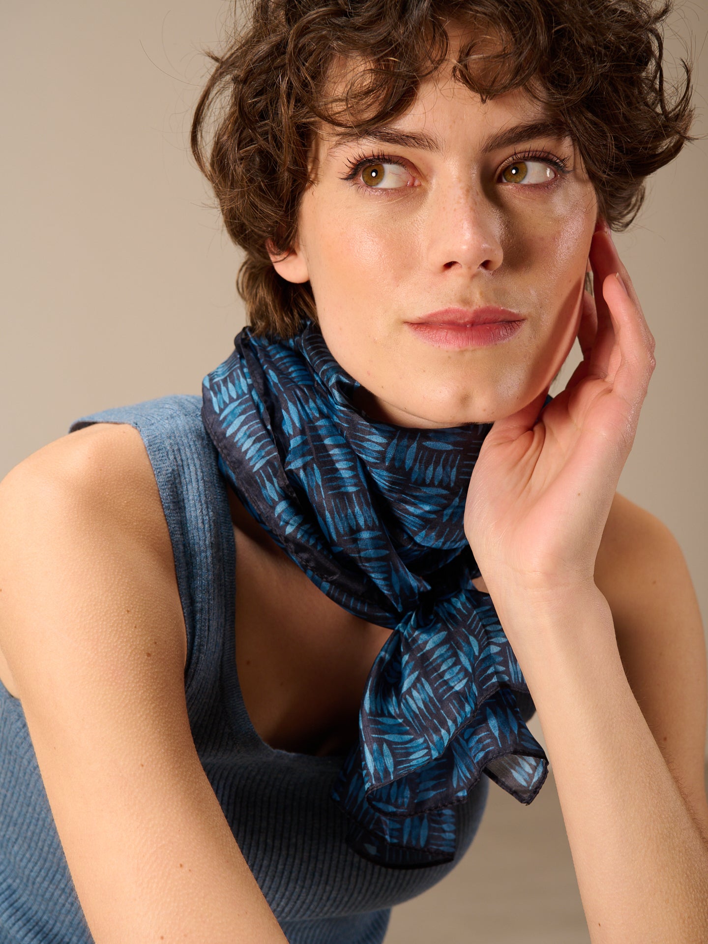 Silk scarf