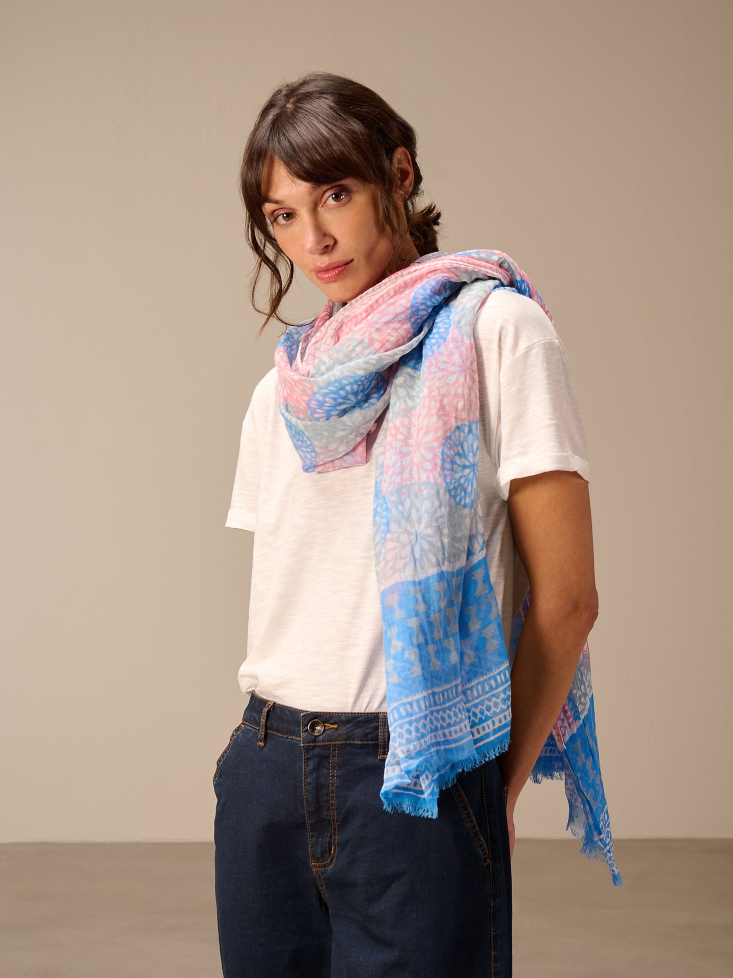 Printed scarf