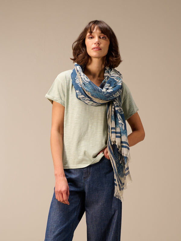 Printed scarf