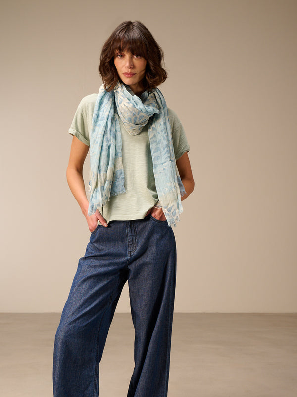 Printed scarf
