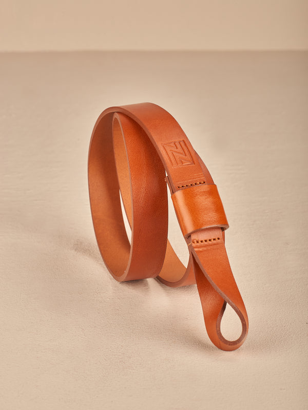Leather belt