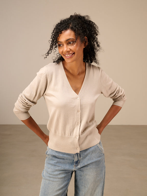 Merino cardigan