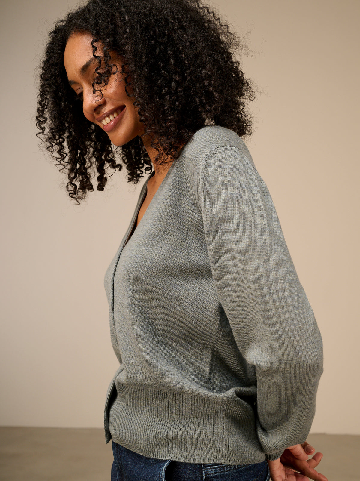 Merino cardigan