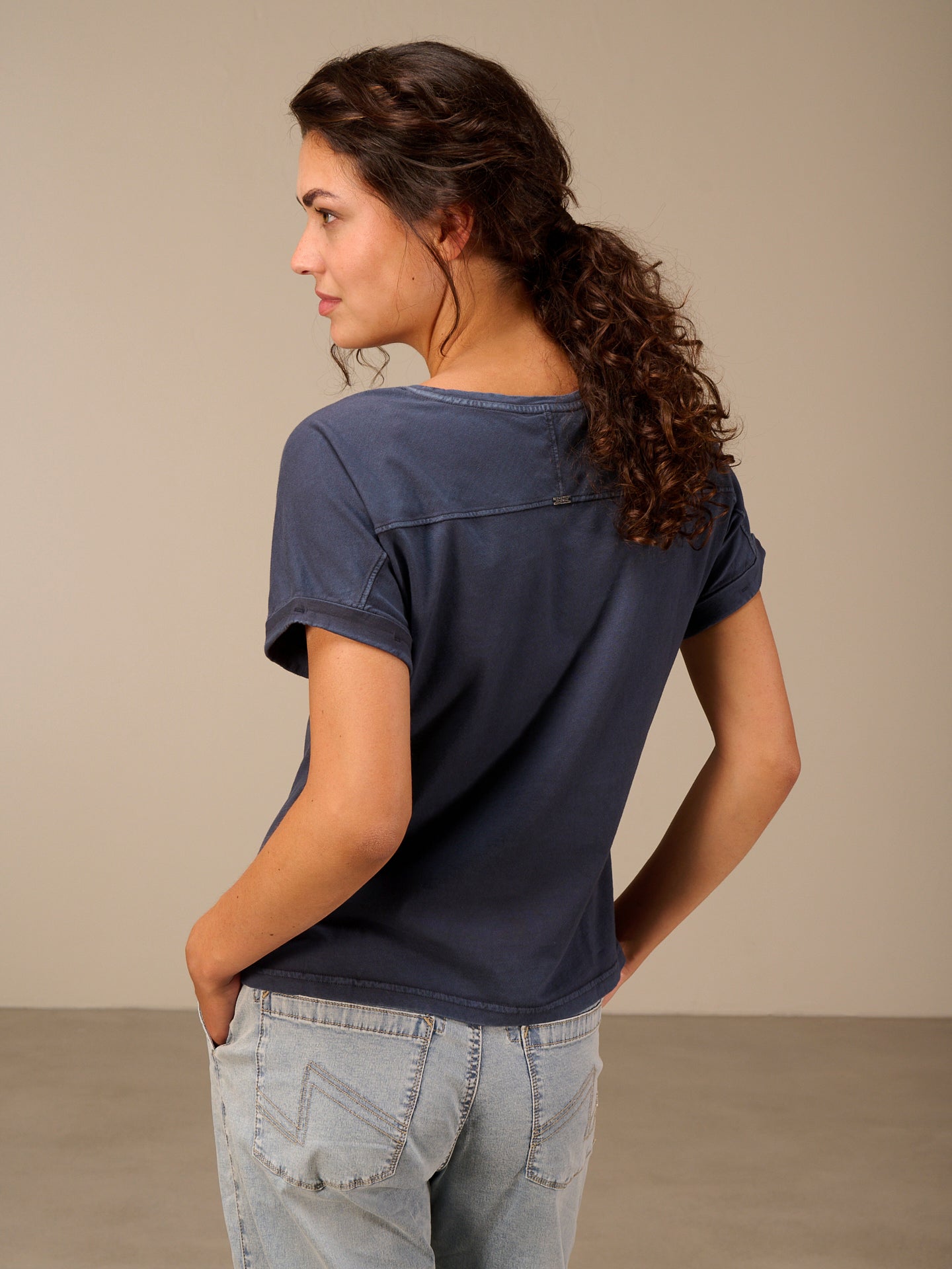 Cap sleeve shirt