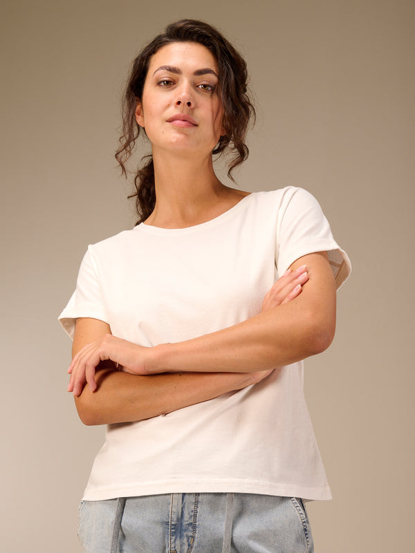 Cap sleeve shirt