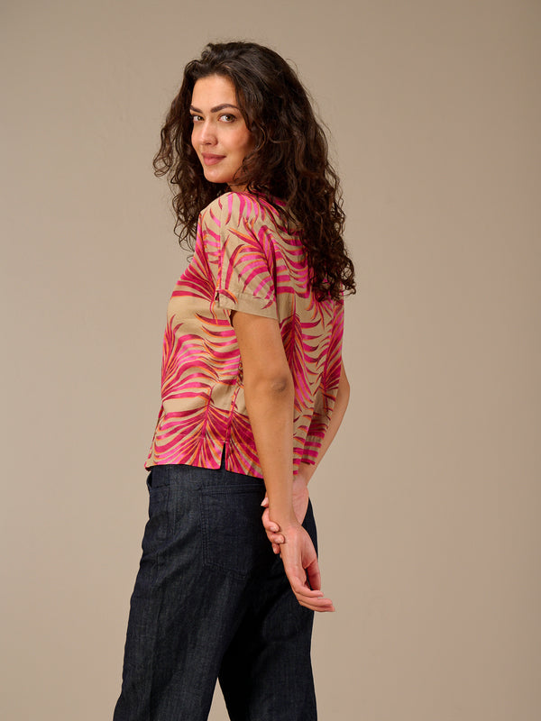 chemise à manches courtes