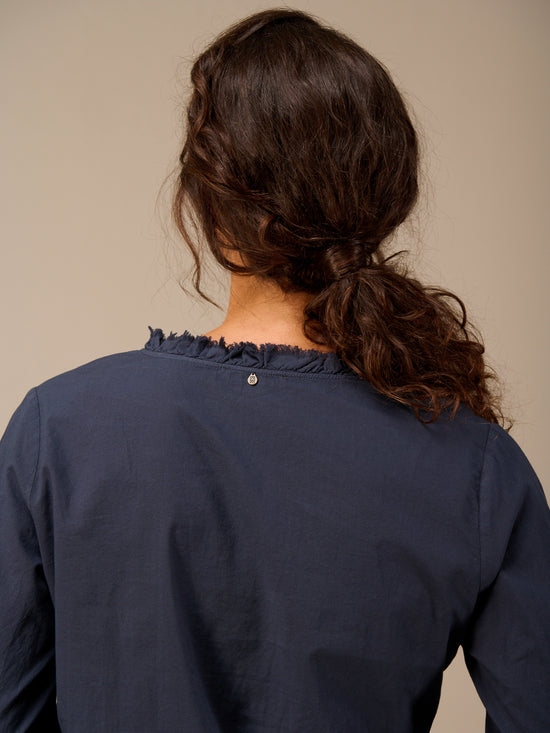 V-neck blouse