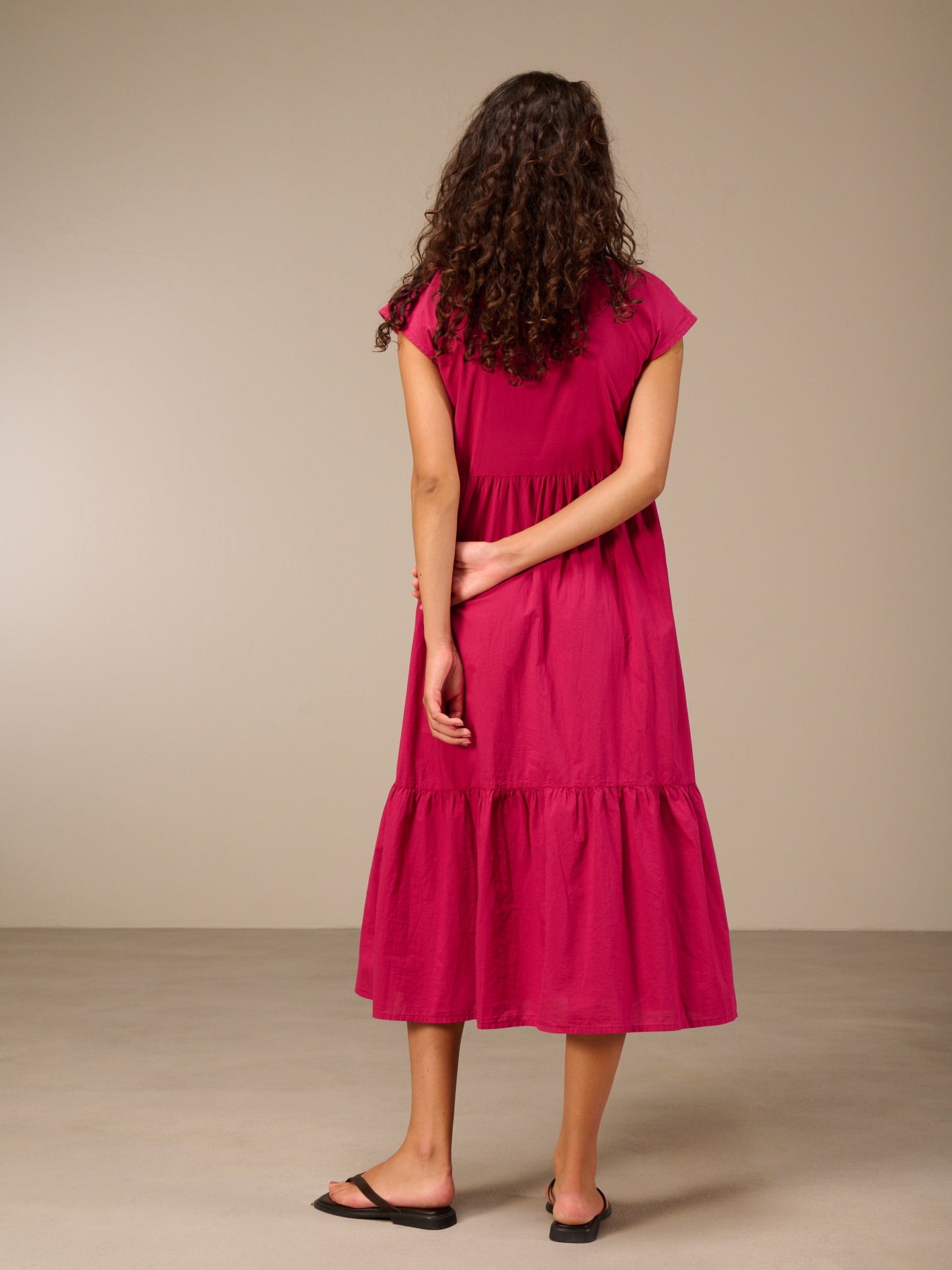 V-neck dress