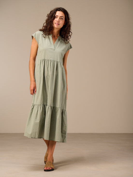 V-neck dress