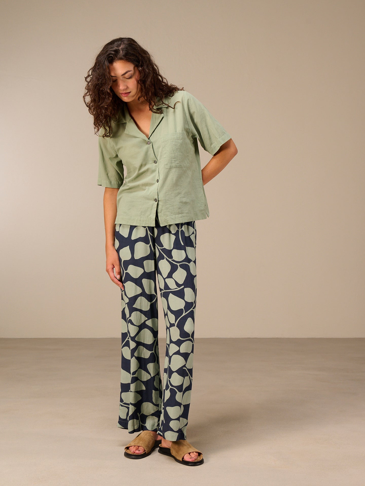 Printed pants