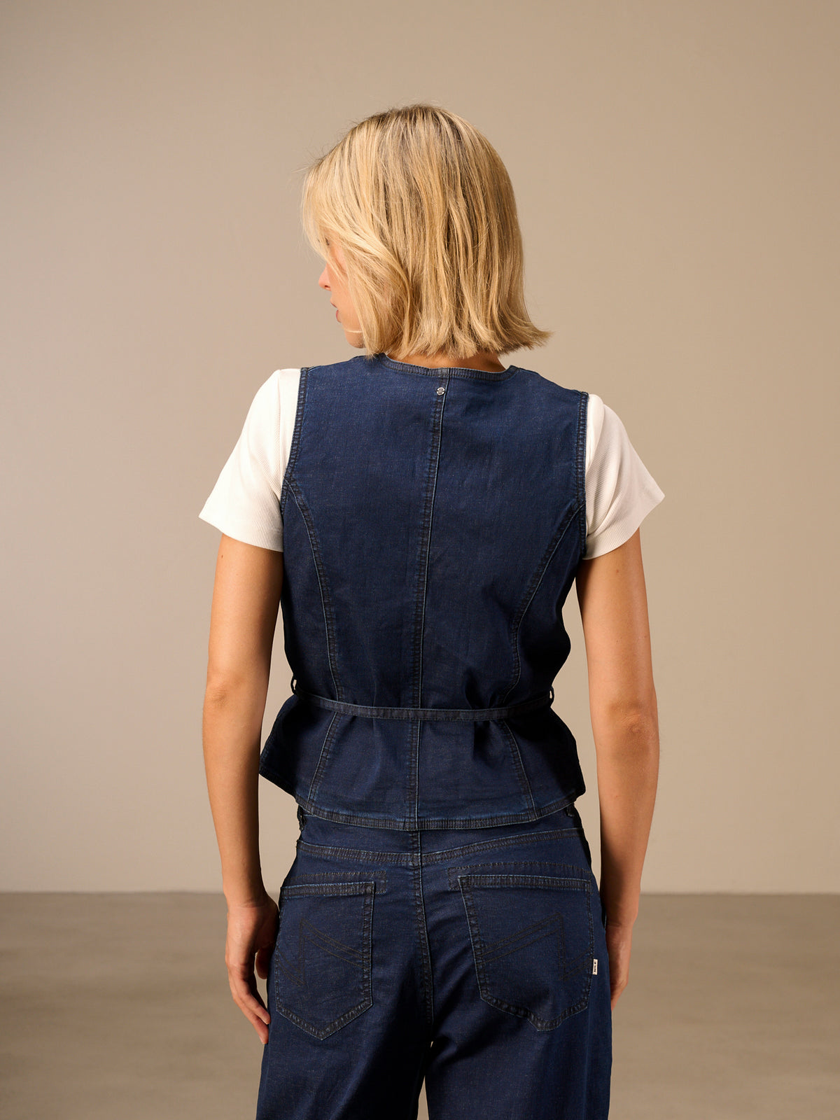 Denim vest