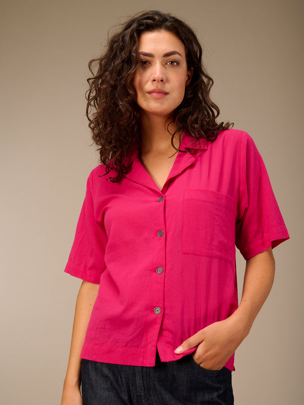 chemise à manches courtes