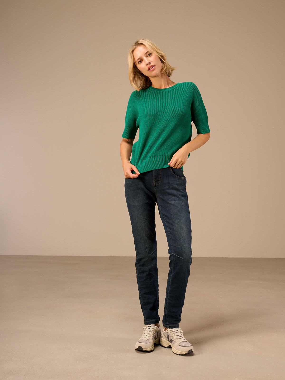 Fine knit sweater