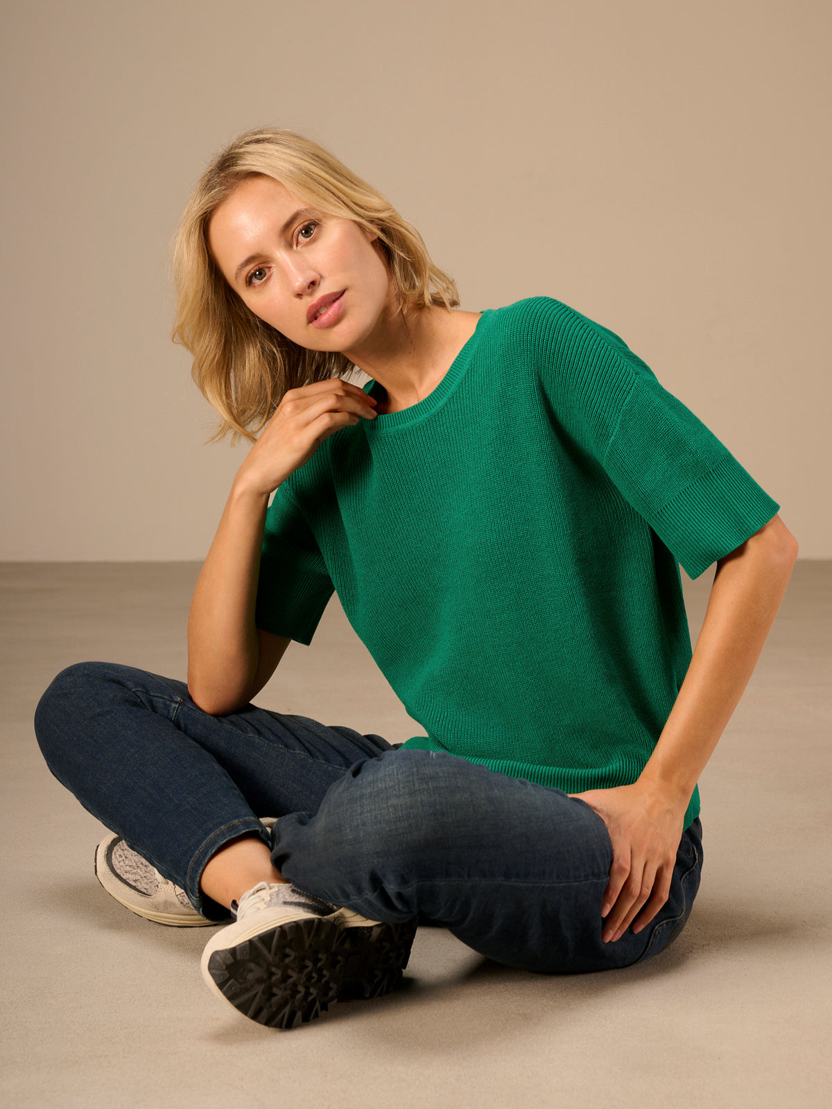 Fine knit sweater