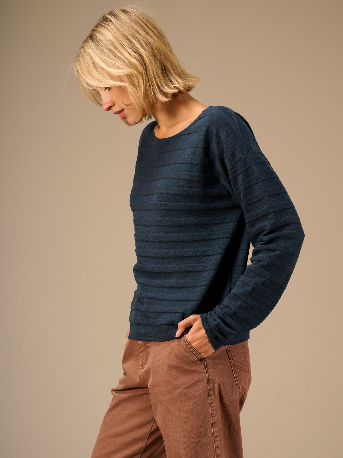 Fine knit sweater
