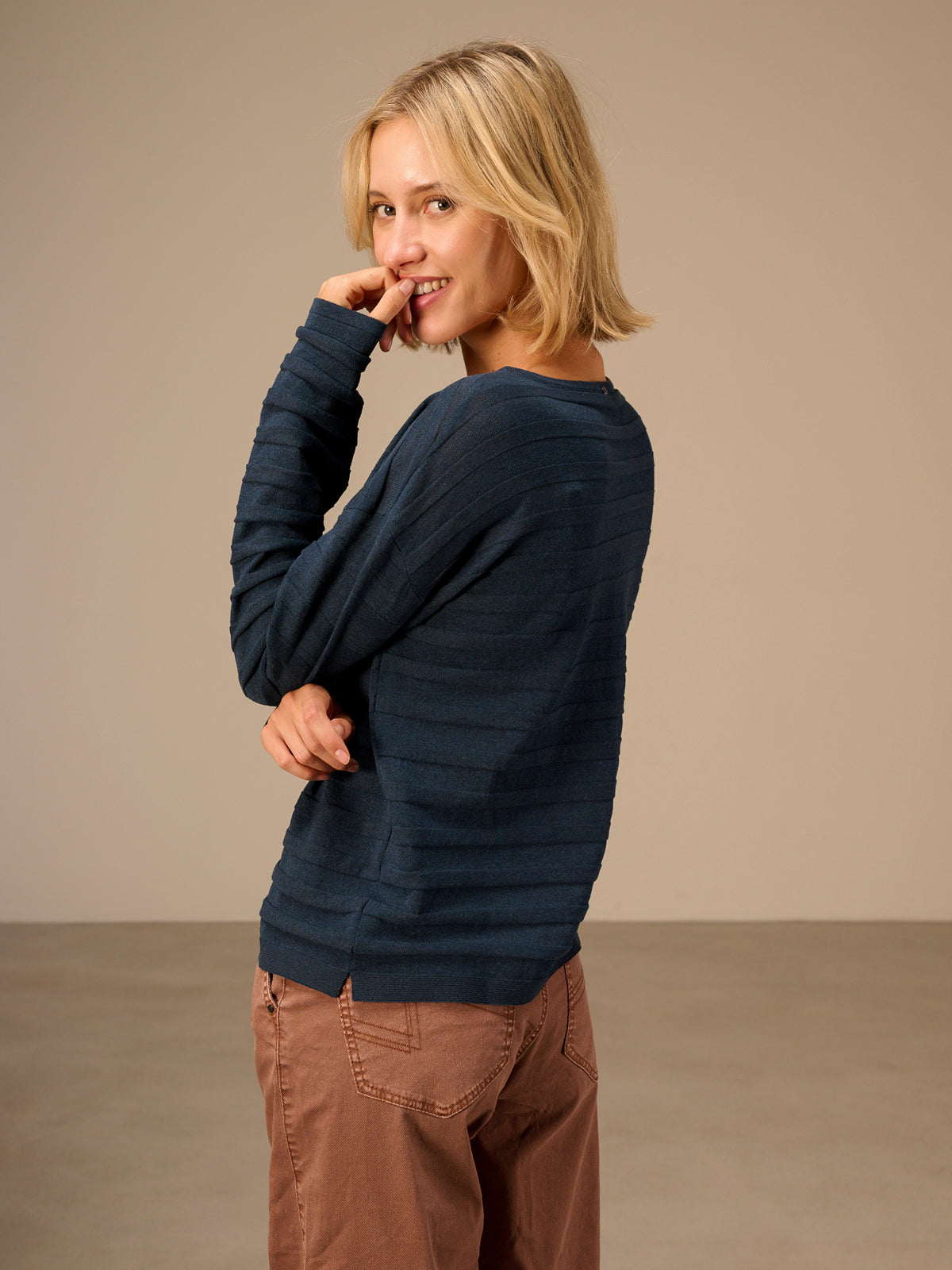 Fine knit sweater