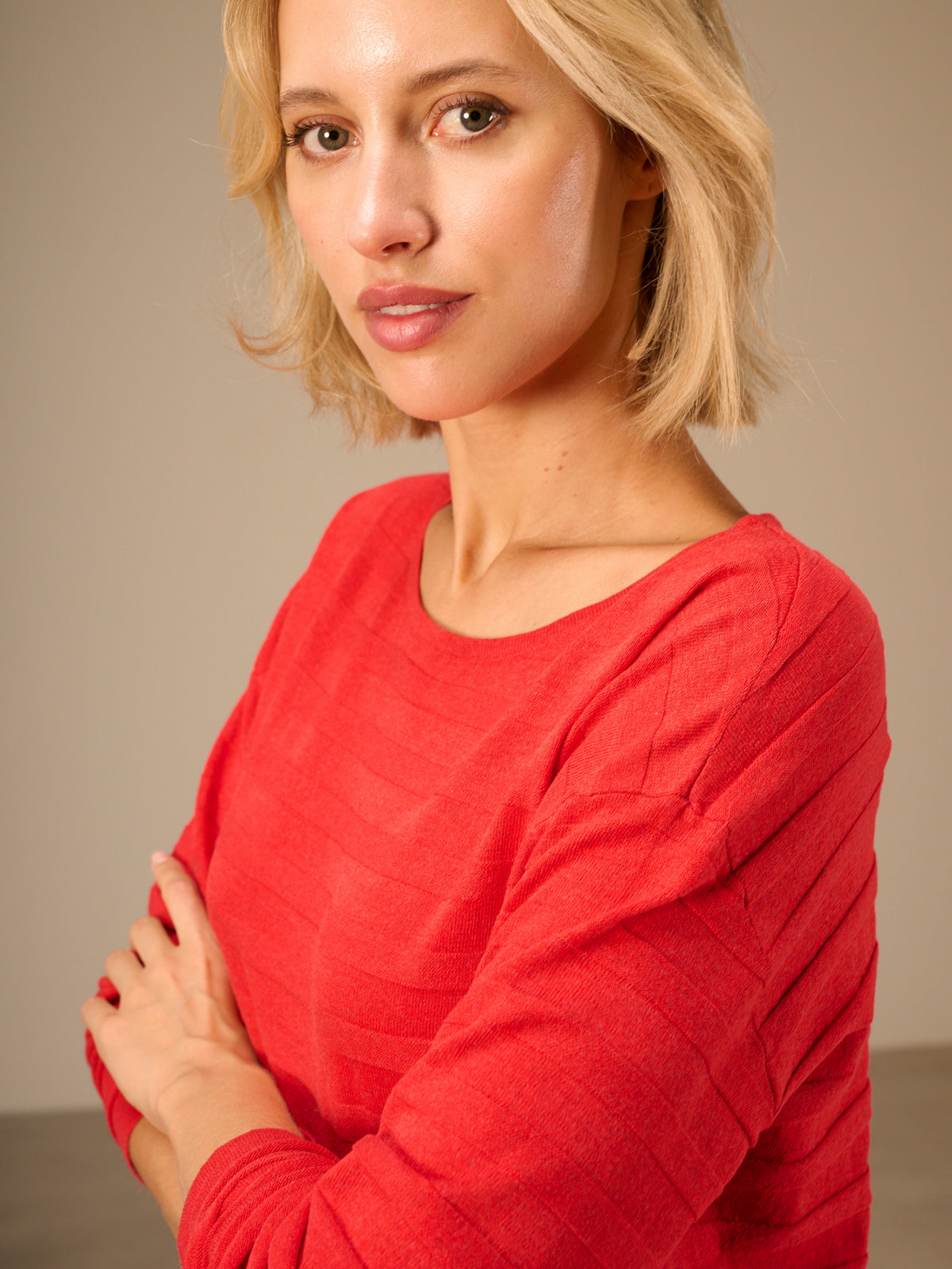 Fine knit sweater