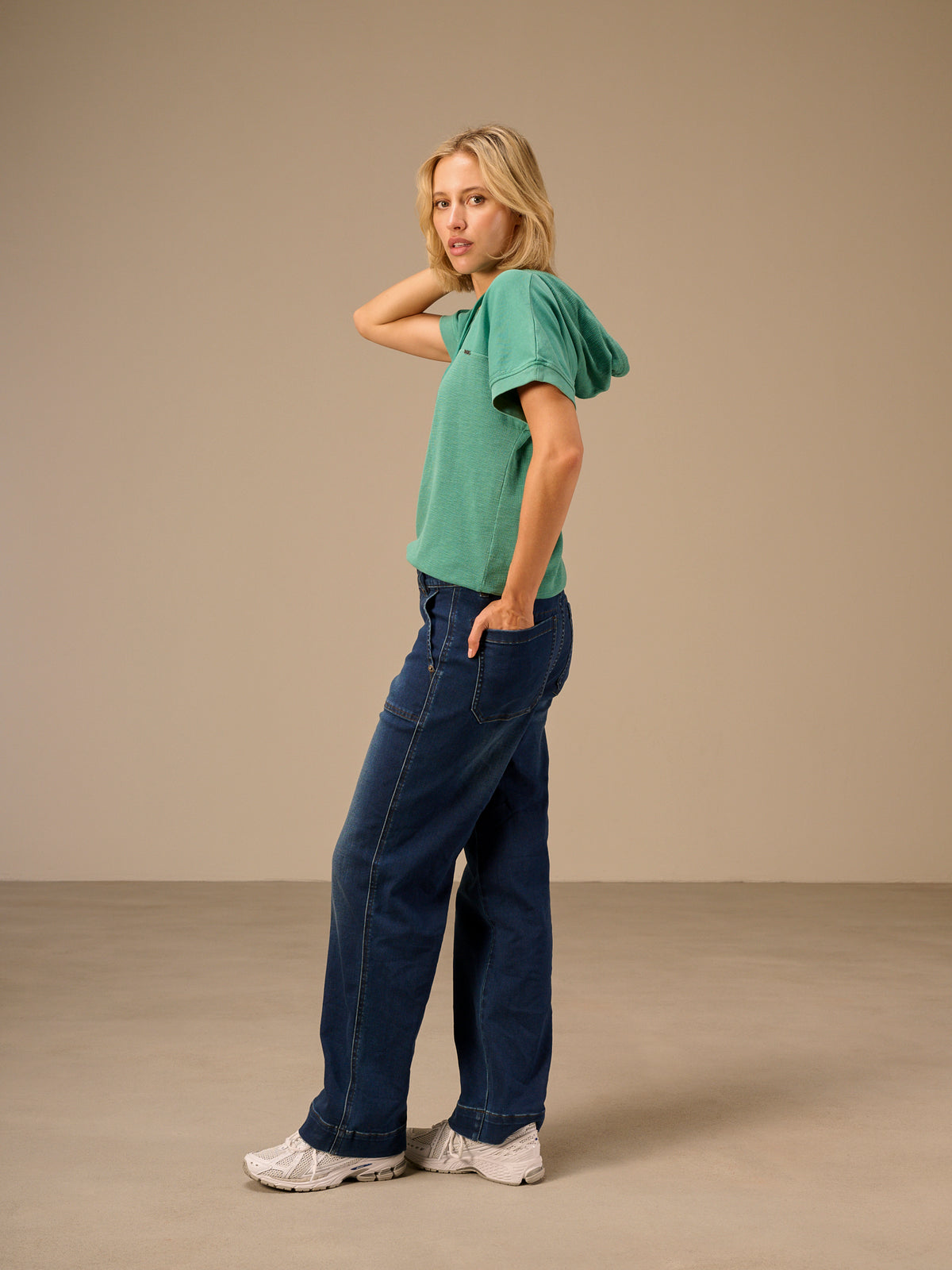 Cap sleeve shirt