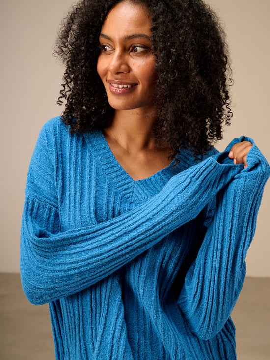 V-neck sweater