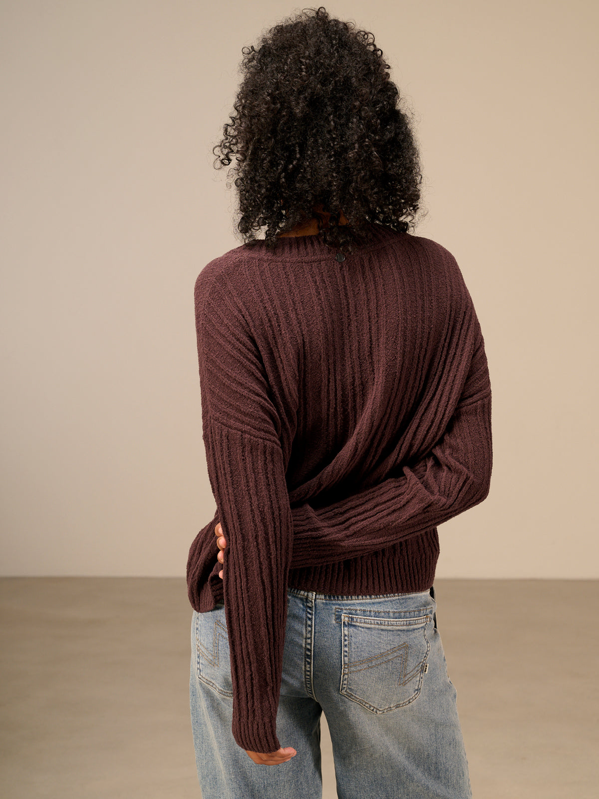 V-neck sweater