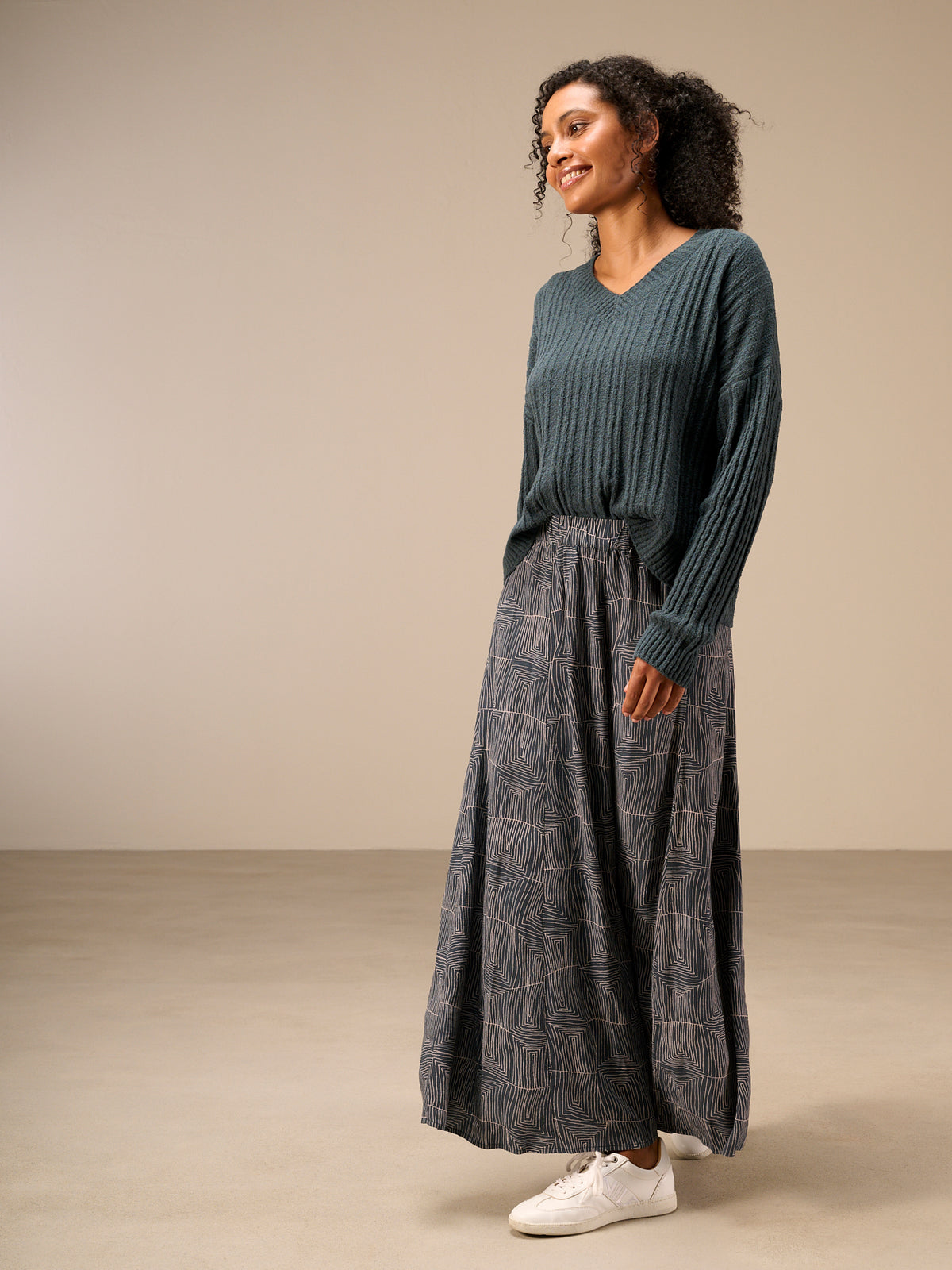 V-neck sweater