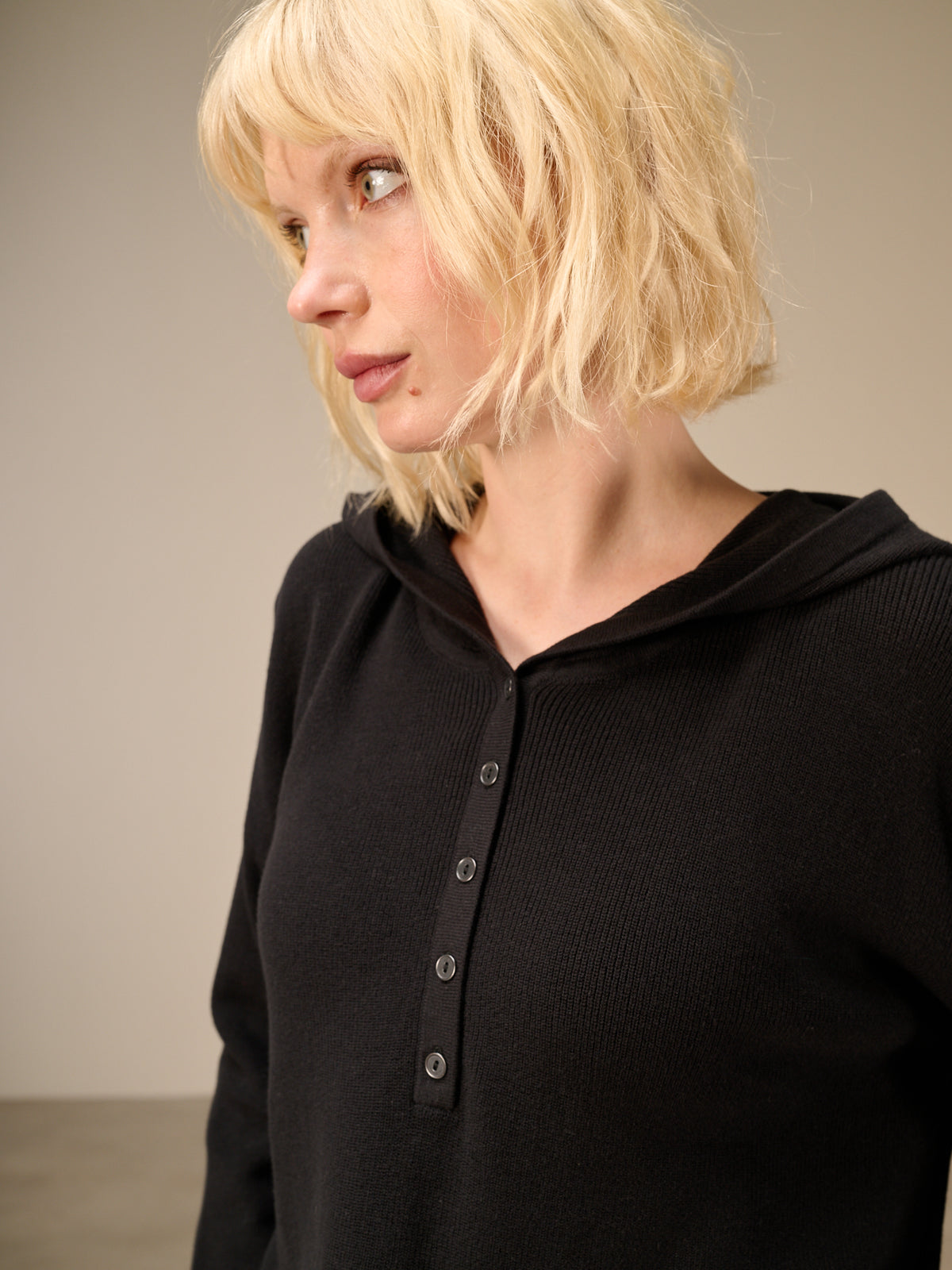 Hooded sweater