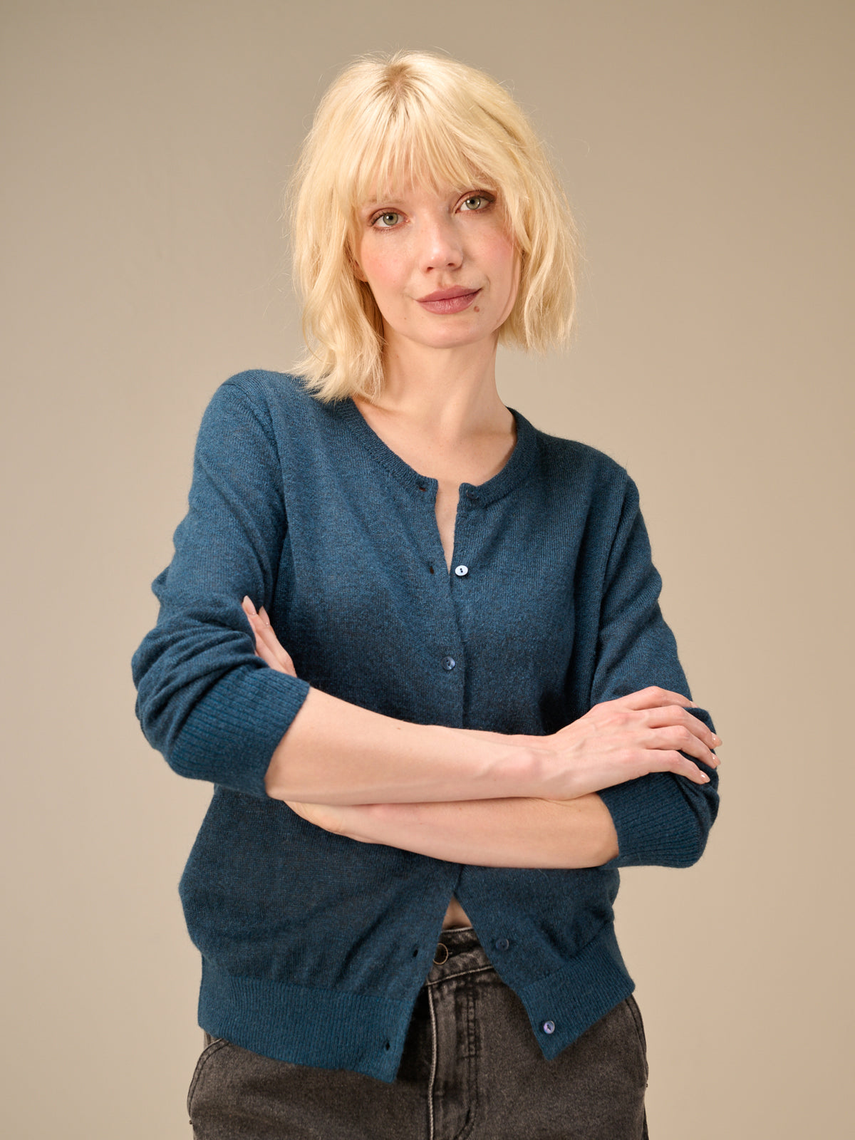 Button-up cardigan