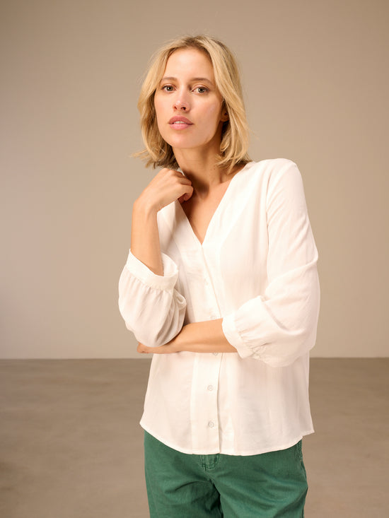 Plain blouse