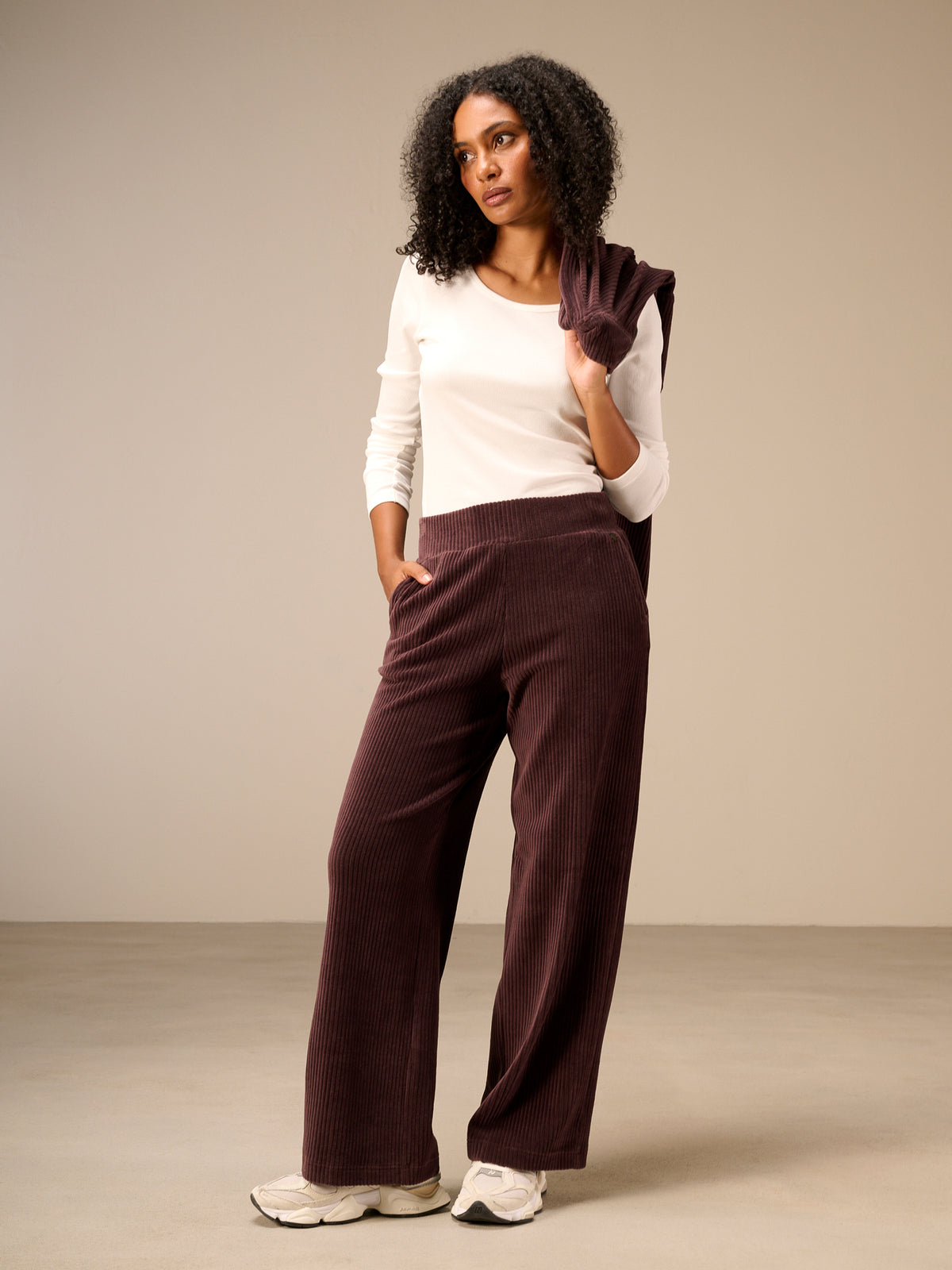 Corduroy trousers