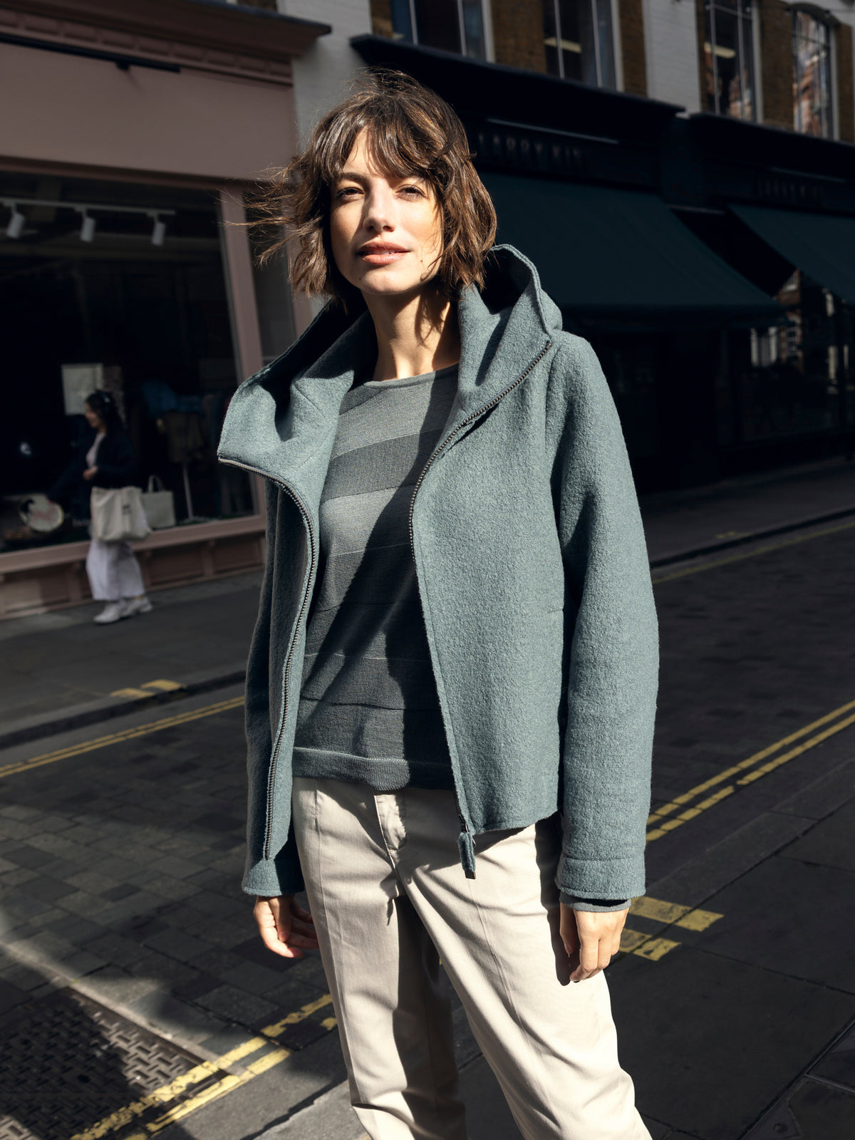 Hooded jacket