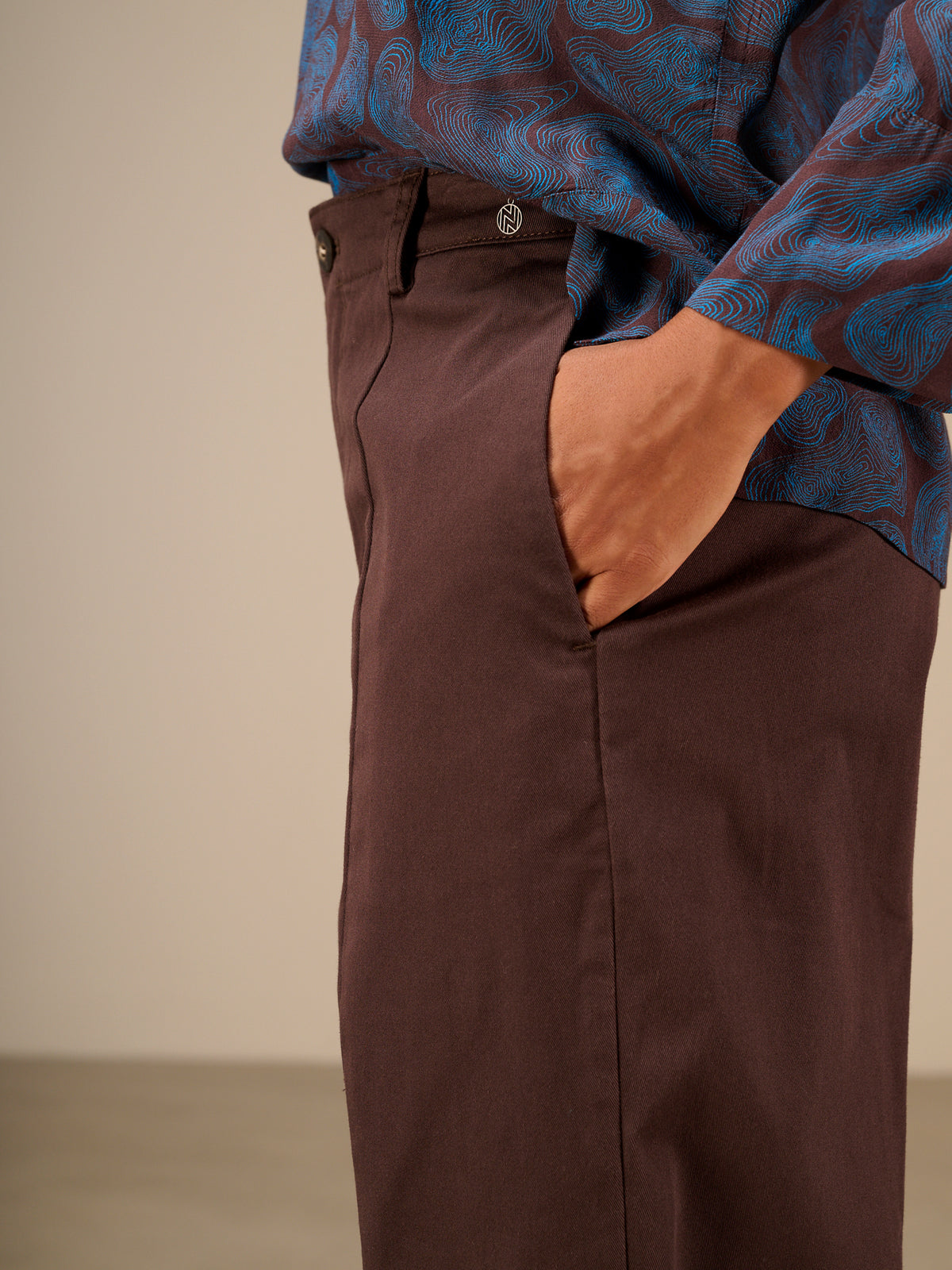 Pants with pleats