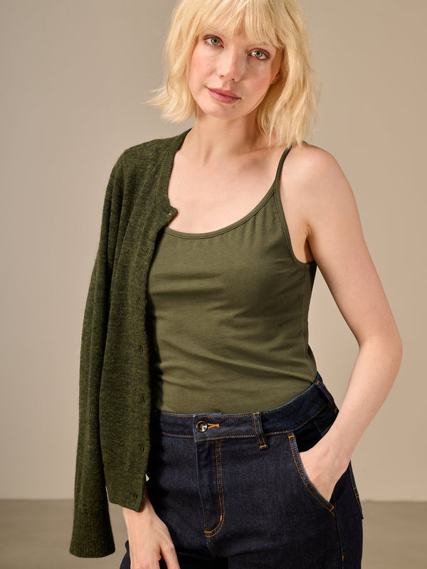 Spaghetti-strap top